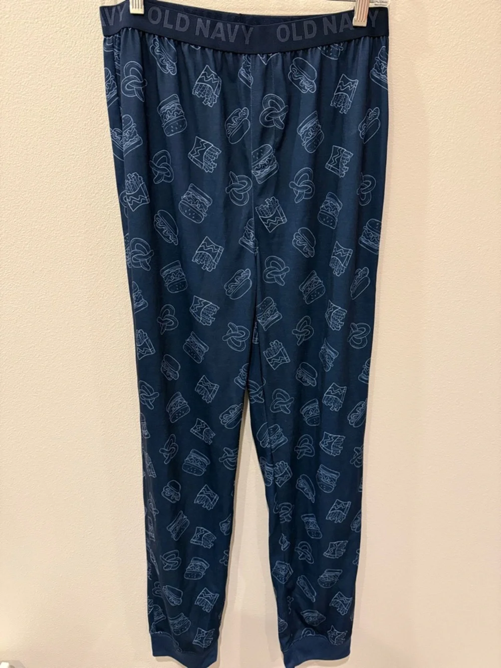 Old Navy Light Blue & Navy Seagull Sleep Set